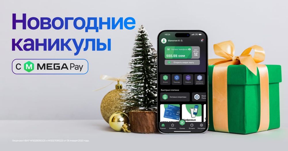 Новогодние каникулы с MegaPay изображение публикации