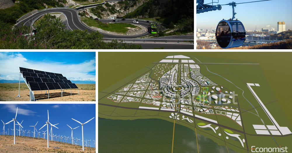 Какие громкие проекты взяли на себя власти КР в 2023-м? Итоги года изображение публикации