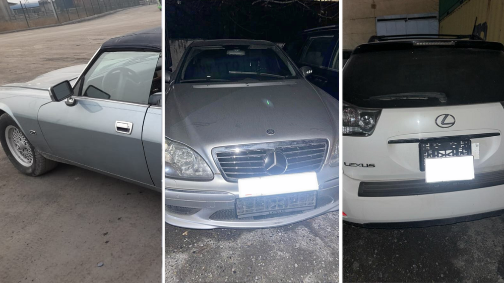 В Кыргызстан пытались ввезти 11 авто с фальшивыми документами и номерами изображение публикации