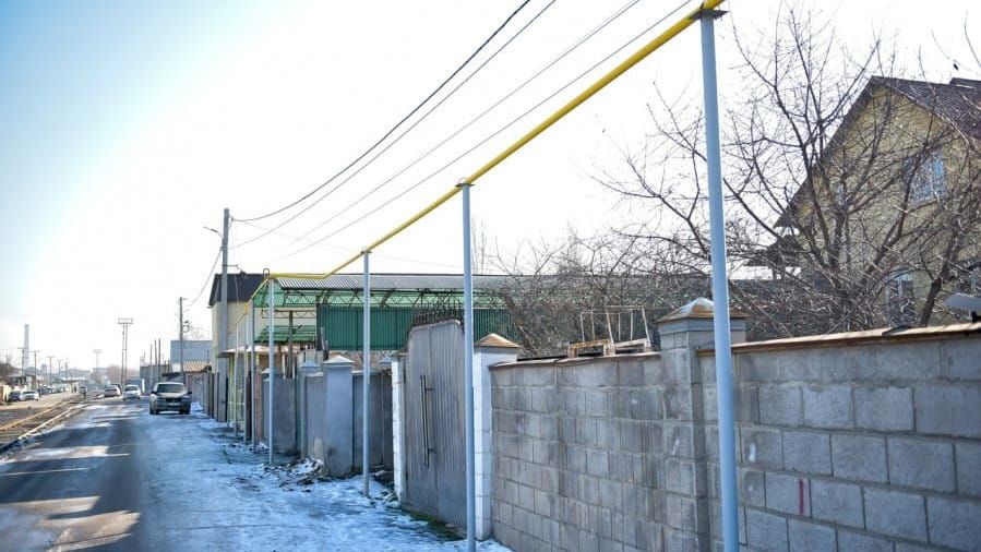 В Бишкеке газифицировали Товарную изображение публикации