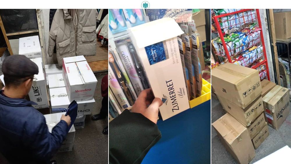 ГНС пресекла незаконную продажу почти 12 тысяч пачек сигарет на Аламединском рынке изображение публикации