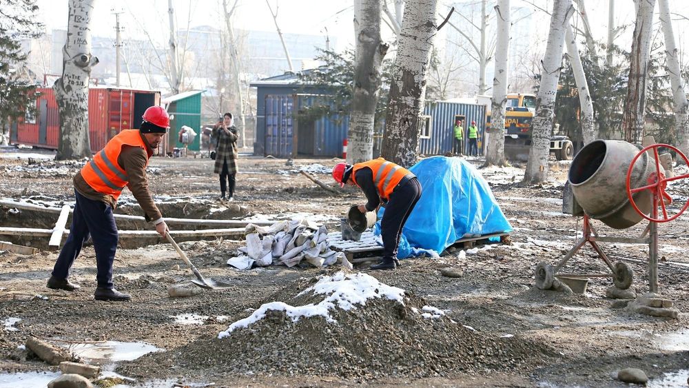 В Оше облагородят зону близ парк Алишера Навои изображение публикации