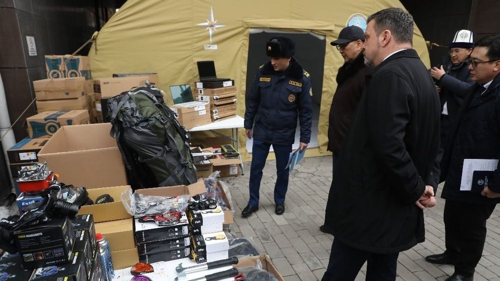 МЧС получило от GIZ оборудование и спасательное снаряжение изображение публикации