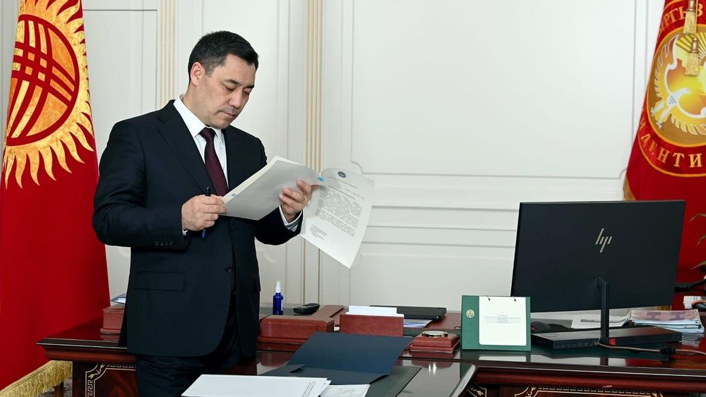 Садыр Жапаров частично отменил запрет на проверки предпринимателей изображение публикации