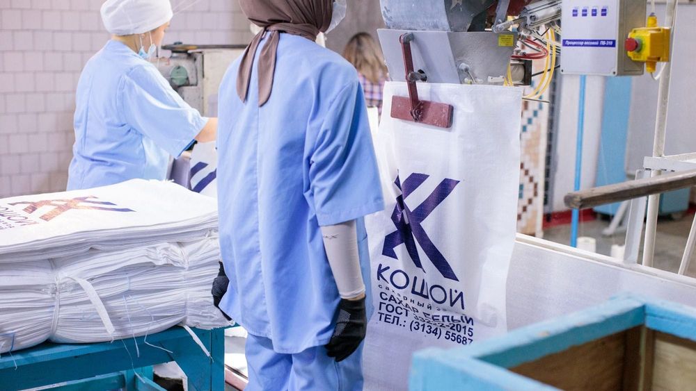 Акционеры сахарного завода «Кошой» распределили полученную прибыль в 90 млн сомов изображение публикации