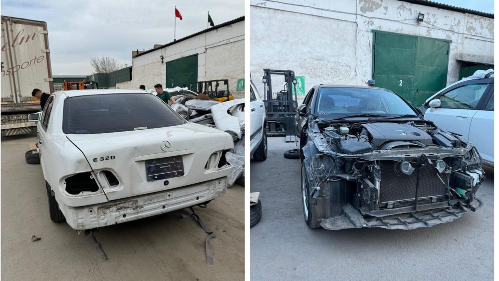 В Кыргызстан пытались импортировать пять авто под видом запчастей изображение публикации