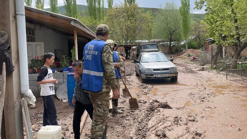 В 2024 году в Кыргызстане от схода селей пострадали более 4.5 тысячи объектов изображение публикации