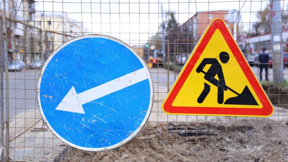 В Бишкеке на ремонт закрыли перекресток улиц Абдрахманова и Фрунзе изображение публикации