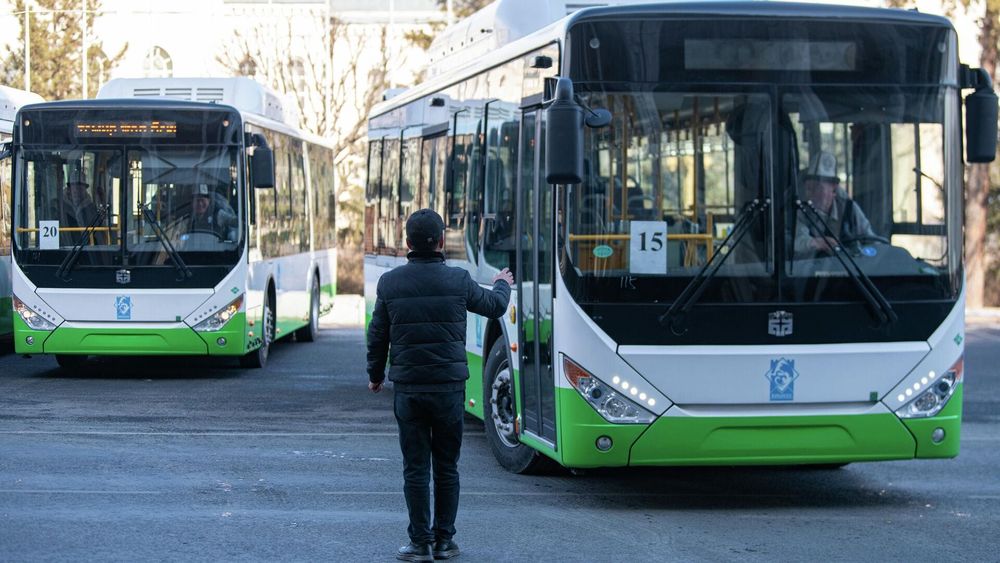 Автобусы в Бишкеке будут курсировать до 02:00 в День независимости изображение публикации