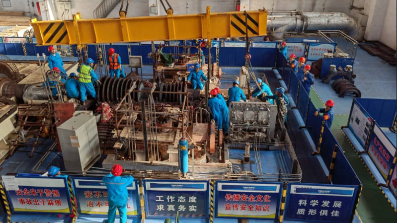 На ТЭЦ Бишкека китайская ТВЕА проводит капитальный ремонт блоков №3 и №4 изображение публикации