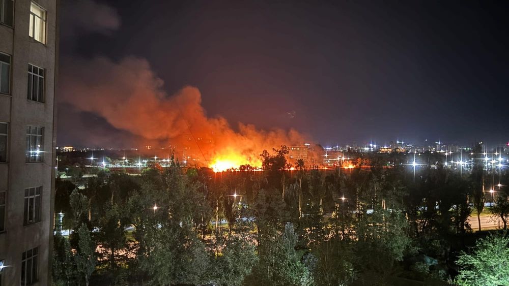 В Бишкеке на водозаборной станции произошел пожар изображение публикации