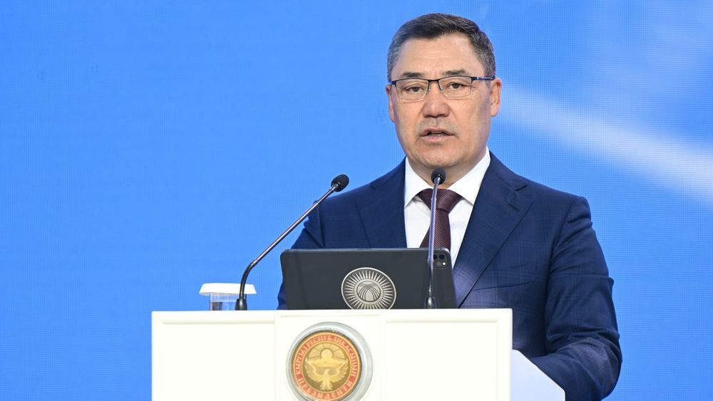 Темп роста ВВП Кыргызстана за последние три года не опускался ниже 7% – Садыр Жапаров изображение публикации