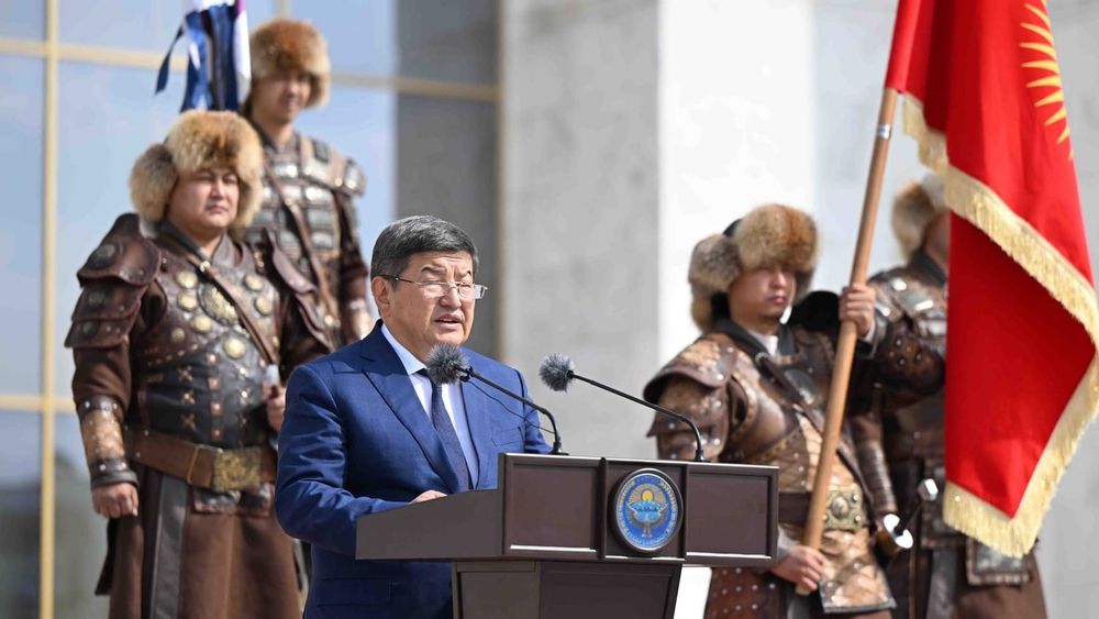 Сборную Кыргызстана торжественно проводили на Всемирные игры кочевников – ФОТО изображение публикации