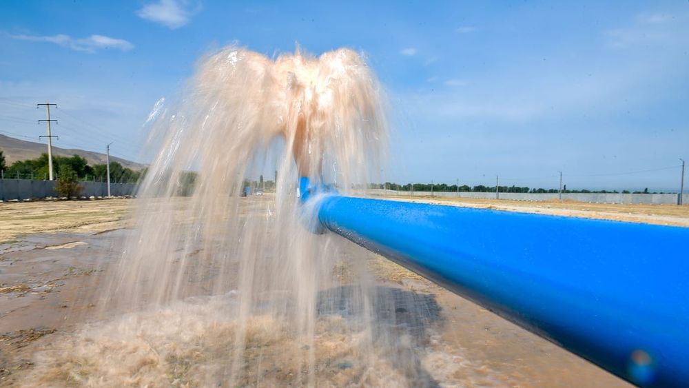В Бишкеке запущены пять новых скважин для обеспечения населения питьевой водой изображение публикации