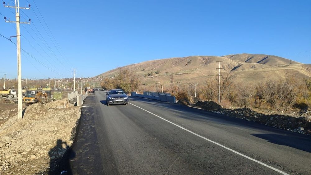 Завершено строительство нового моста в селе Заречное на дороге Аламудун – Арашан – Кой-Таш изображение публикации