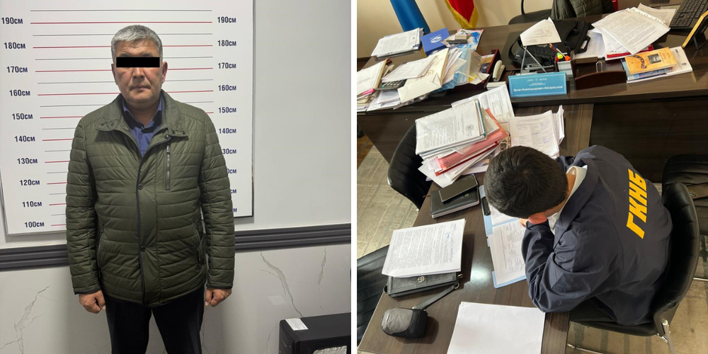 ГКНБ задержал первого вице-мэра Каракола по подозрению в коррупции изображение публикации