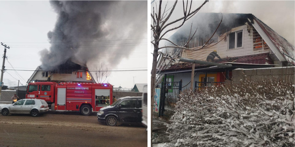 В здании детского сада в Бишкеке произошел пожар изображение публикации