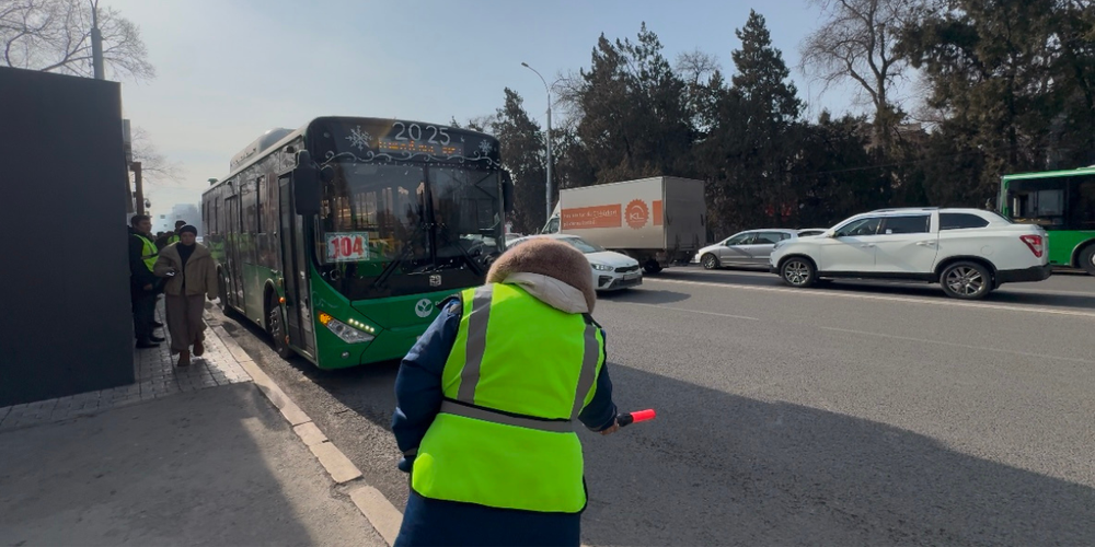 В Бишкеке проверяют работу водителей и соблюдение правил в общественном транспорте изображение публикации