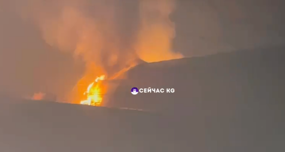 Недалеко от Бишкека сгорела современная теплица компании In Water Solution Agro изображение публикации