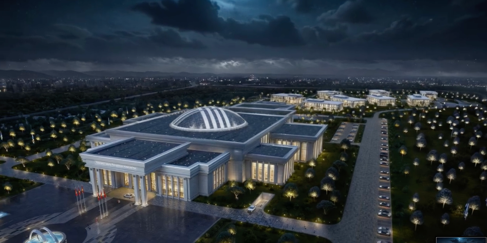 На месте ВДНХ в Бишкеке возводят новый конгресс-холл – видео изображение публикации