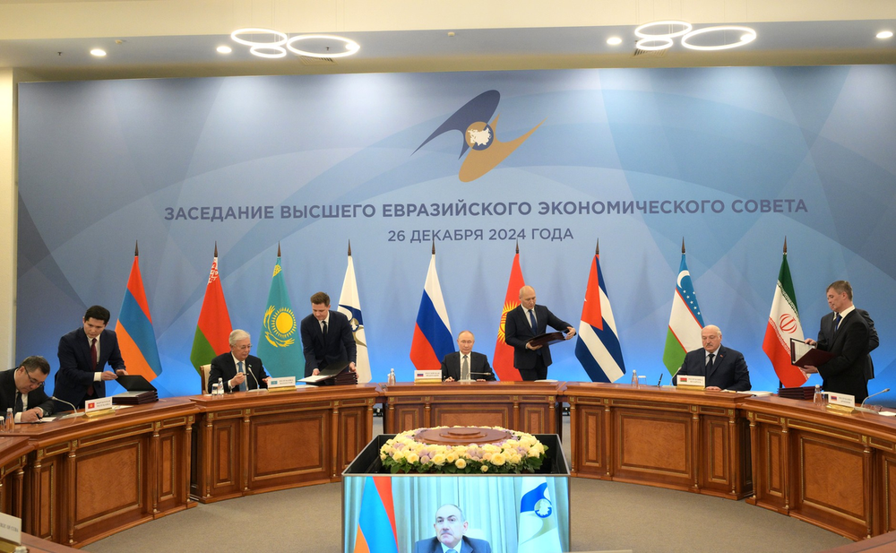 Итоги Евразийского экономического совета: одобрено 17 документов — список изображение публикации