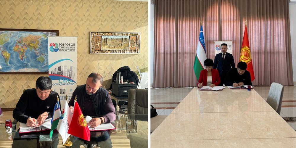 Производитель воды из КР заключил с узбекскими дистрибьюторами контракты на поставку продукции изображение публикации