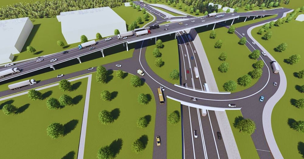 На трех перекрестках в Бишкеке построят дорожные развязки – эскизы проекта изображение публикации