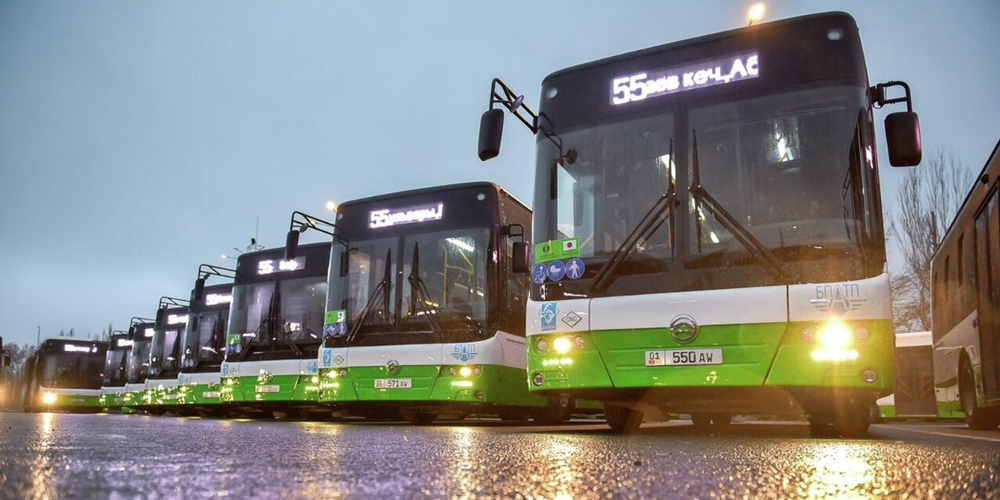 В Бишкеке изменят схемы движения автобусов №55, №56 и №8 изображение публикации
