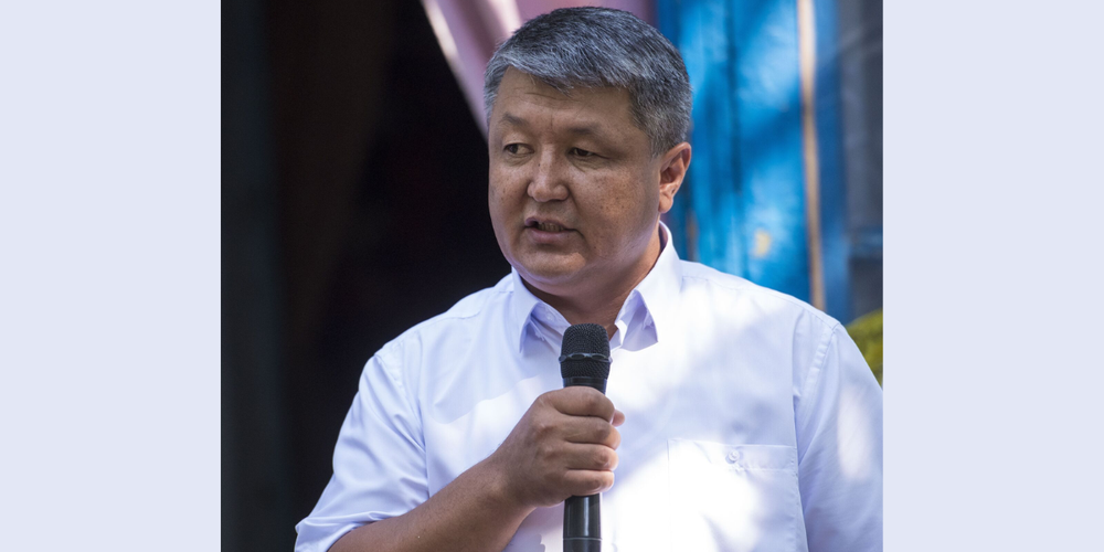 Эрмекбай Омошев назначен акимом Манасского района изображение публикации