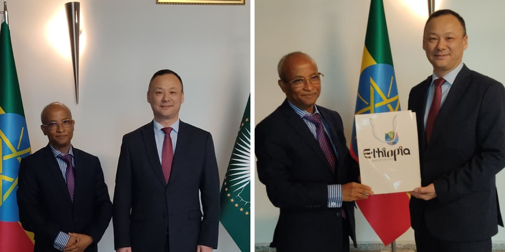 Послы Кыргызстана и Эфиопии обсудили установление торговых связей и привлечение инвестиций изображение публикации