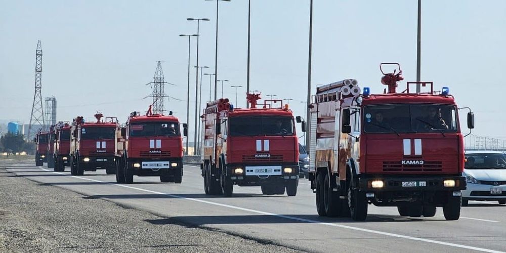 Азербайджан подарил Кыргызстану спецтехнику для борьбы с пожарами изображение публикации