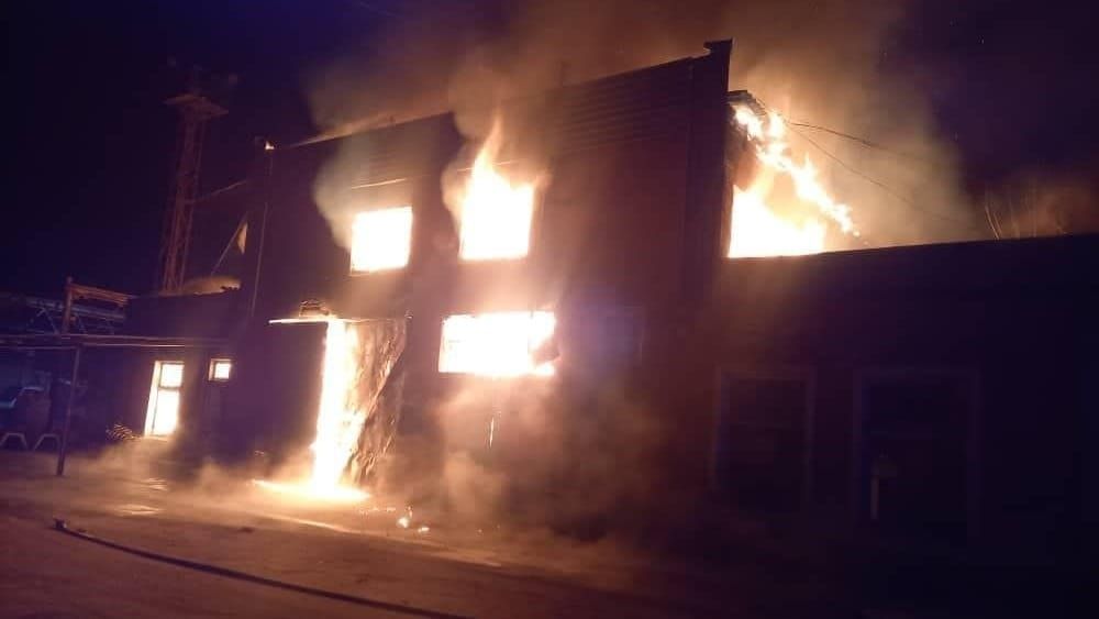 В Канте произошел пожар на бумажной фабрике «Милена», есть погибший изображение публикации