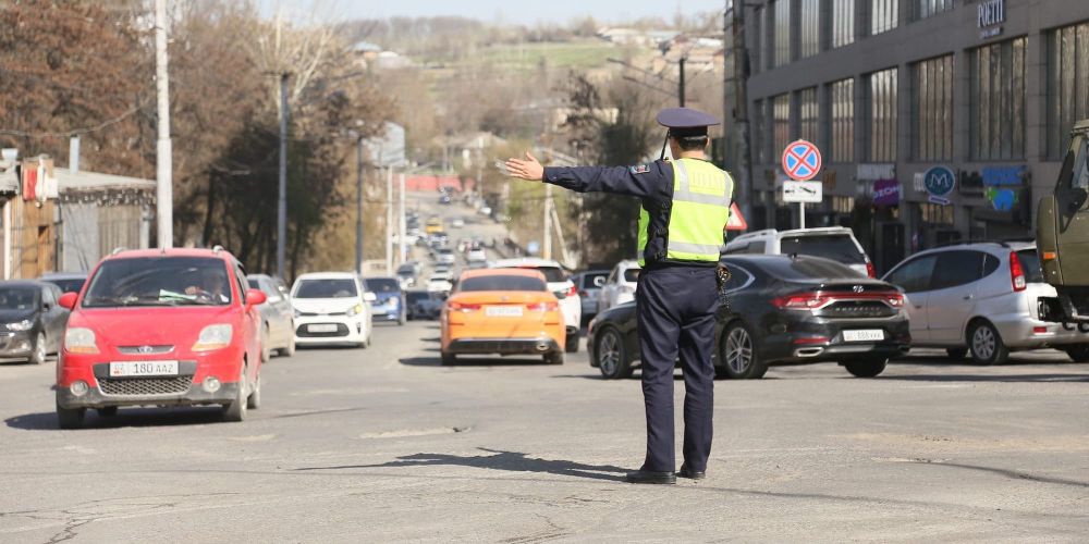 В Оше изменили схему движения на перекрестке Нурматова – Ленина изображение публикации