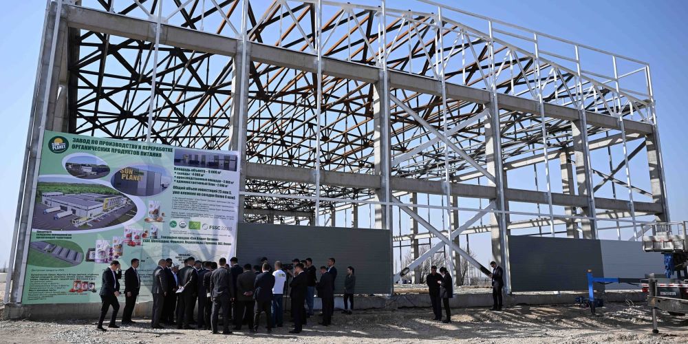 В Чуйской области строится завод по переработке фруктов и овощей за $23.4 млн изображение публикации