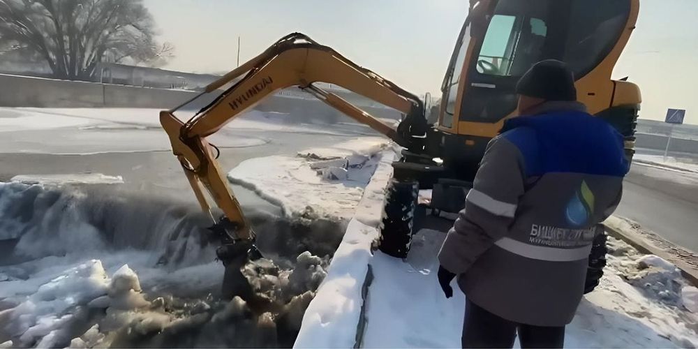 В Бишкеке очистили русла рек Ала-Арча и Аламедин изображение публикации