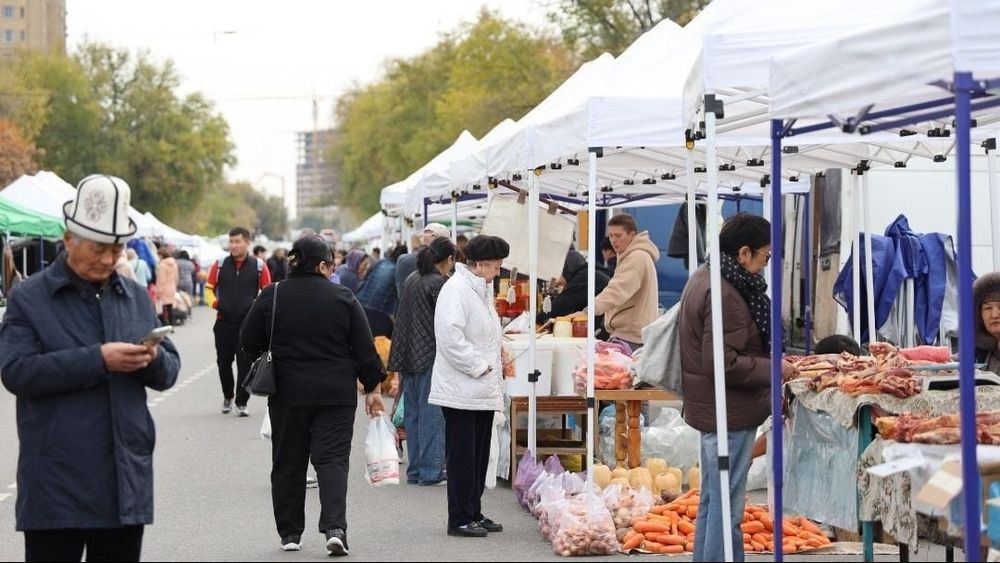 В Бишкеке организуют ярмарки социально значимых продуктов питания – адреса изображение публикации