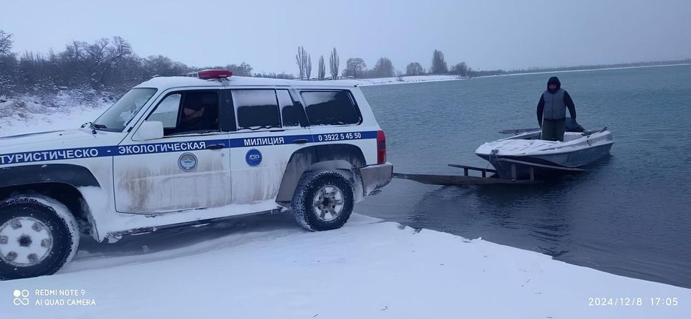 На Иссык-Куле изъяли 2.6 тысячи метров браконьерских сетей изображение публикации