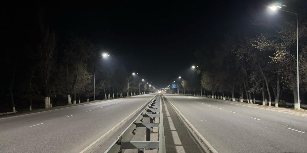 «Бишкексвет» восстанавливает освещение на Васильевском тракте изображение публикации