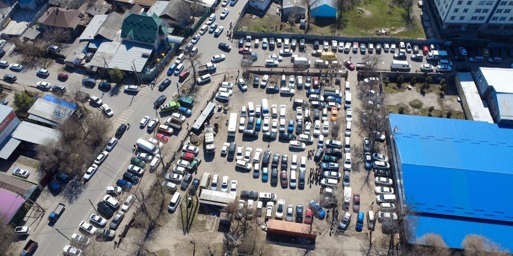 На Аламединском рынке построят многоярусную парковку на 237 мест изображение публикации