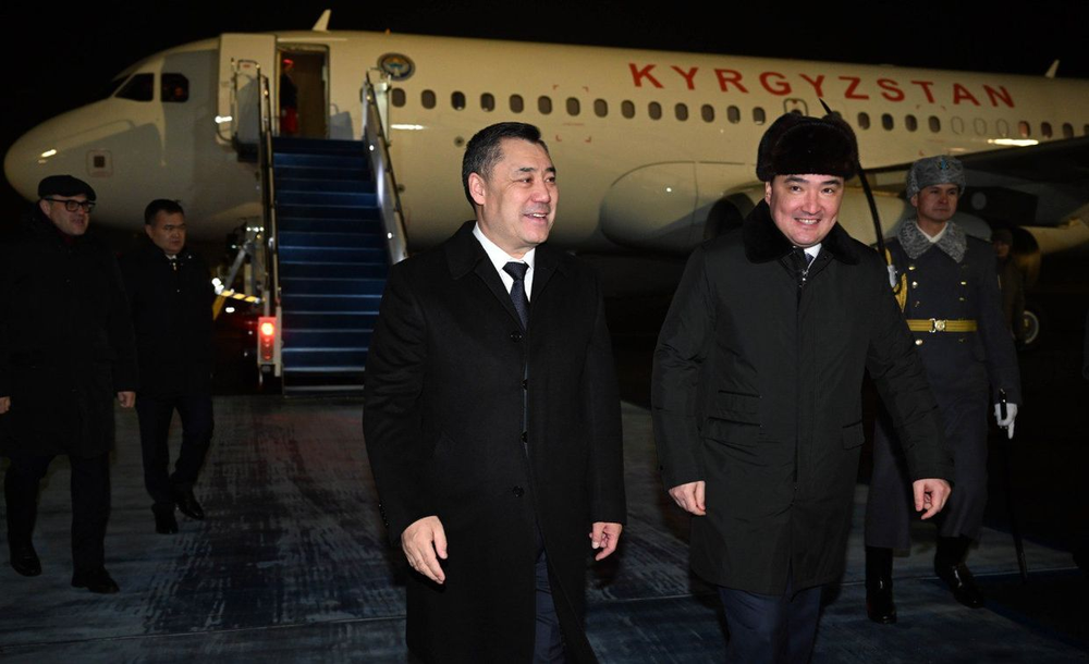 Президент Садыр Жапаров прибыл в Астану для участия в заседании совета ОДКБ изображение публикации