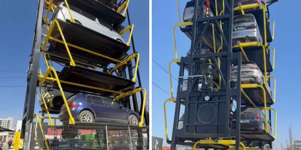 В Бишкеке заработала первая роторная парковка изображение публикации