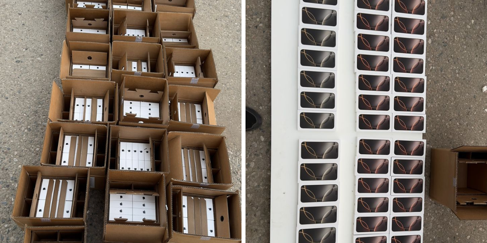 ГКНБ пресек контрабанду iPhone 16 и Samsung S25 на $700 тысяч изображение публикации