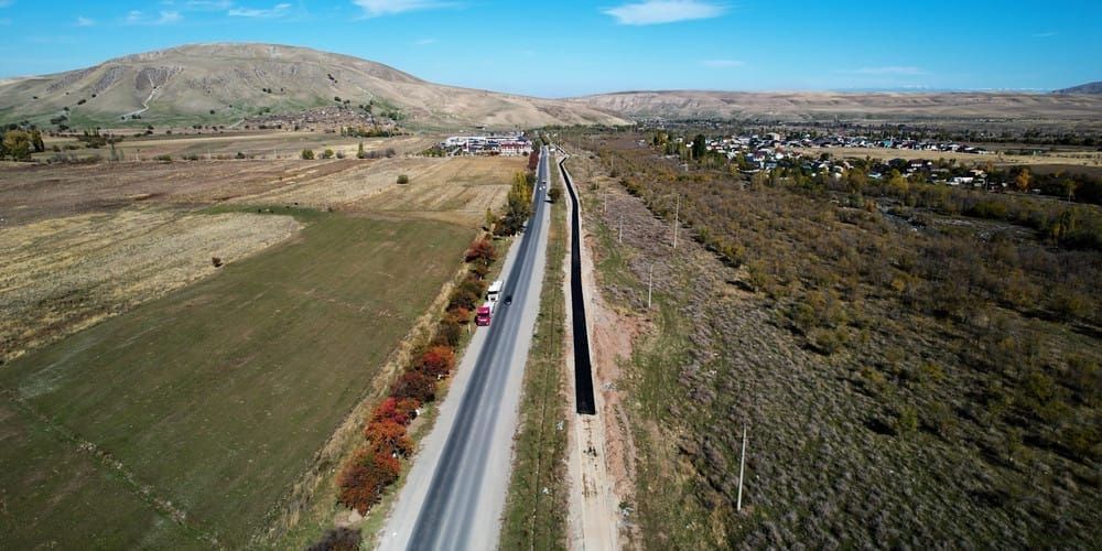 Вдоль велодорожки от Байтика до Ала-Арчи провели освещение изображение публикации