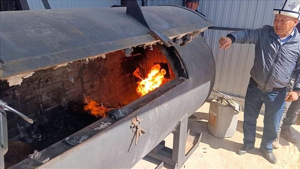 В Тонском районе ввели в эксплуатацию крематор для утилизации павшего скота и биоотходов изображение публикации