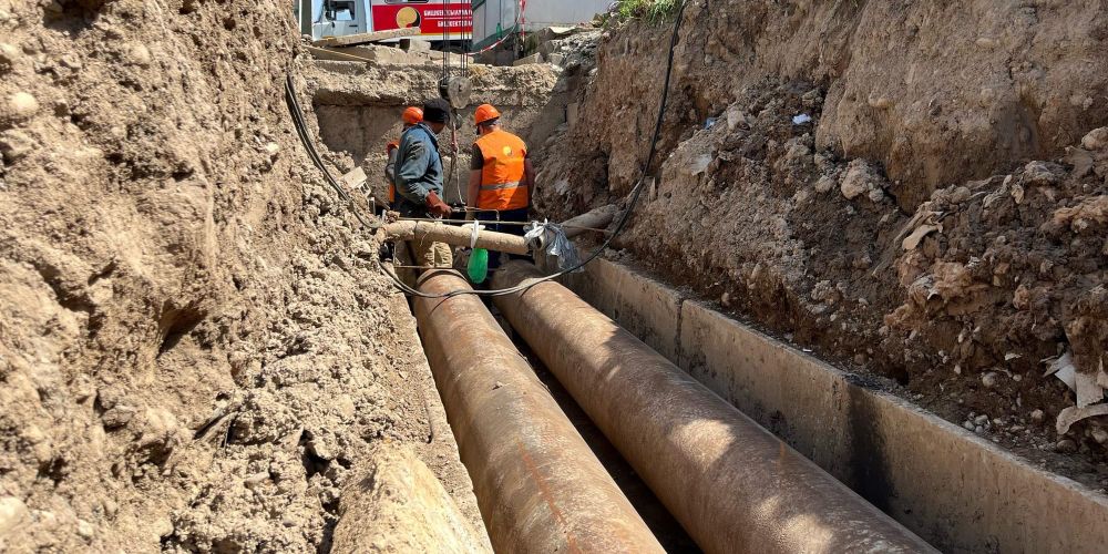 В столичном микрорайоне Учкун начали менять старую теплотрассу изображение публикации