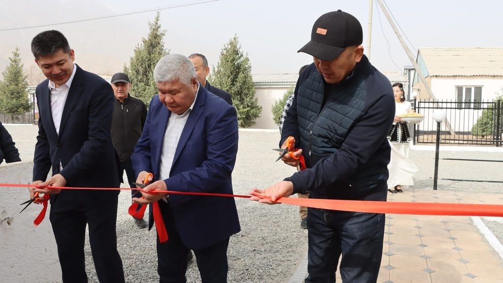 НЭСК строит новый офис в Нарыне — капсулу заложил министр энергетики изображение публикации