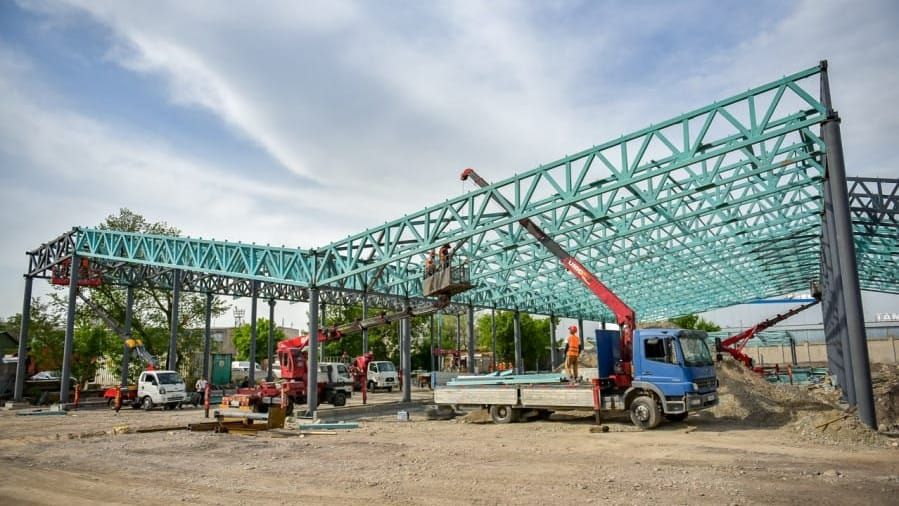 Мэрия Бишкека намерена завершить строительство депо для электробусов к 25 мая изображение публикации