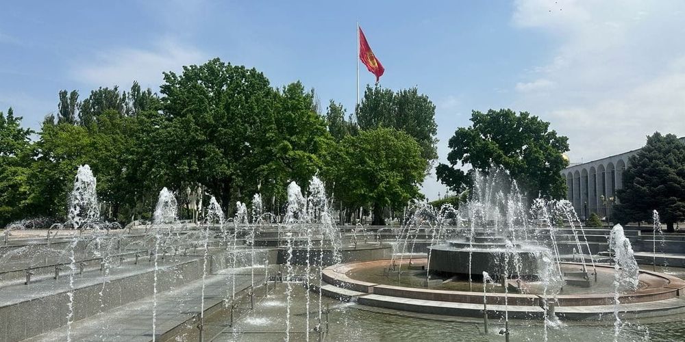 В Бишкеке стартовал сезон фонтанов изображение публикации