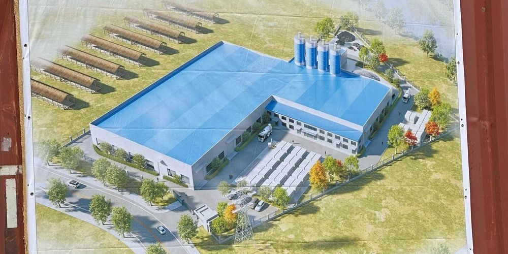 В Иссык-Атинском районе строится завод по производству газобетона на $11 млн изображение публикации