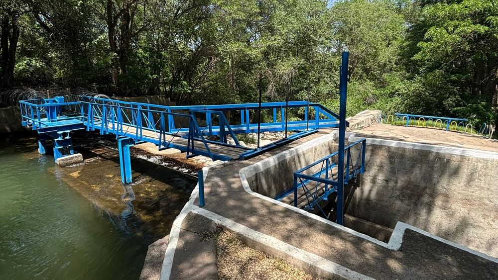 В Панфиловском районе строят бассейн суточного регулирования на реке Аспара для улучшения полива изображение публикации